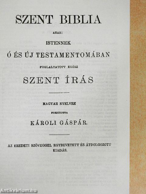 Szent Biblia
