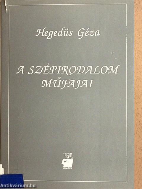 A szépirodalom műfajai