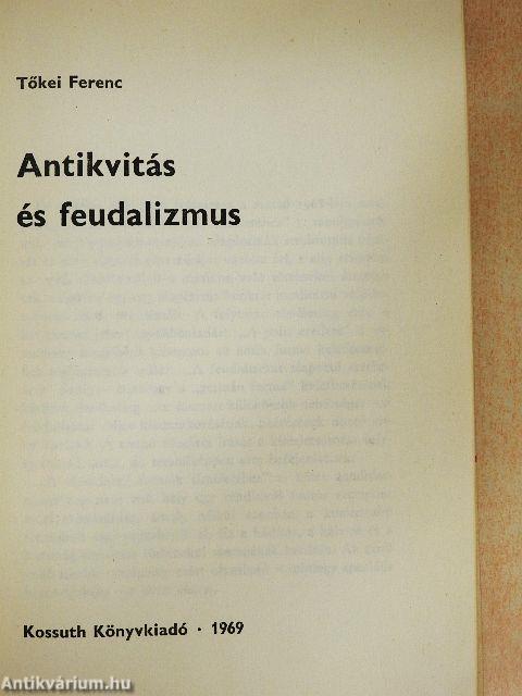 Antikvitás és feudalizmus
