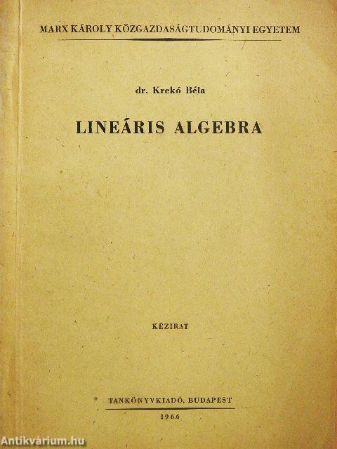 Lineáris algebra