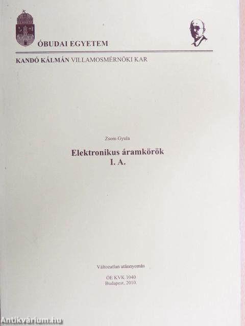 Elektronikus áramkörök I./A