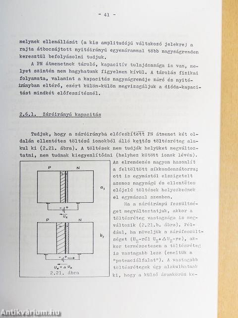 Elektronikus áramkörök I./A