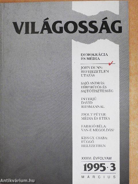 Világosság 1995. március