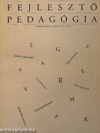 Fejlesztő pedagógia 1994/4-5.