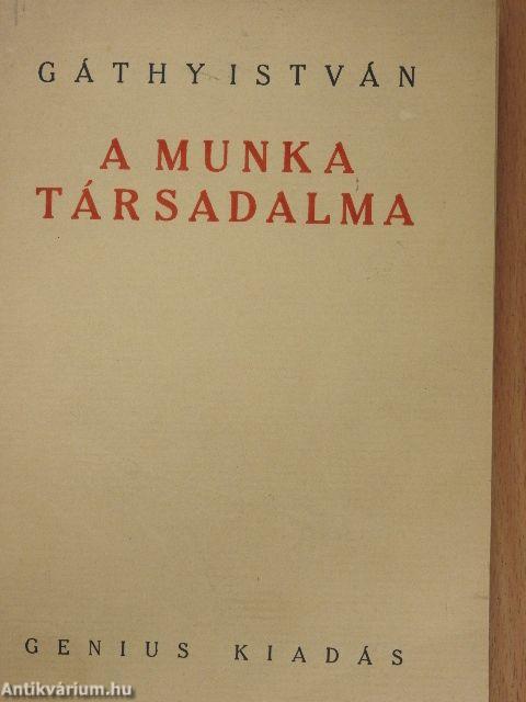 A munka társadalma