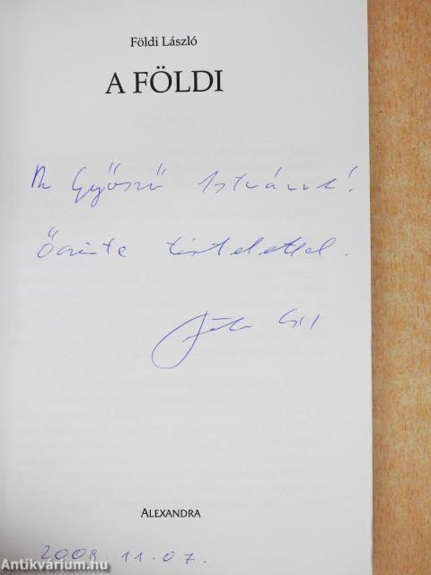 A Földi (dedikált példány)