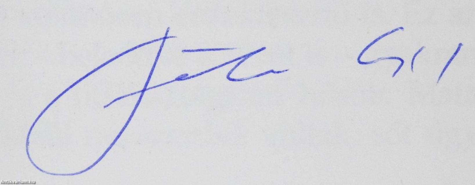 A Földi (dedikált példány)
