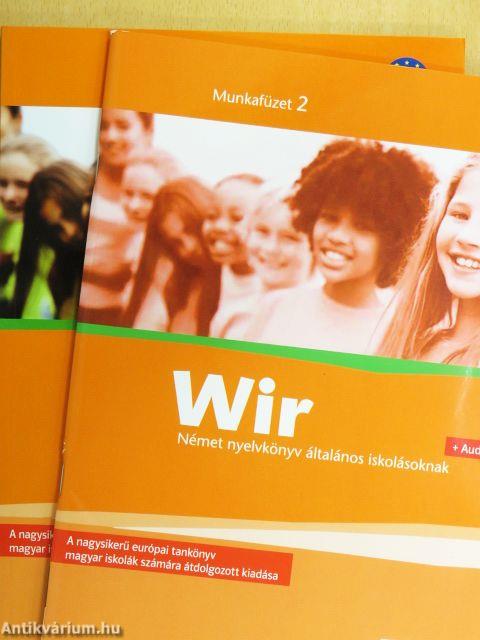 Wir 2. - Tankönyv/Munkafüzet - CD-vel