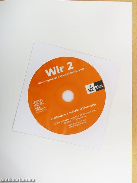 Wir 2. - Tankönyv/Munkafüzet - CD-vel