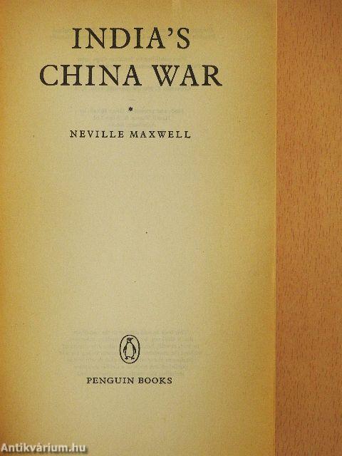 India's China War