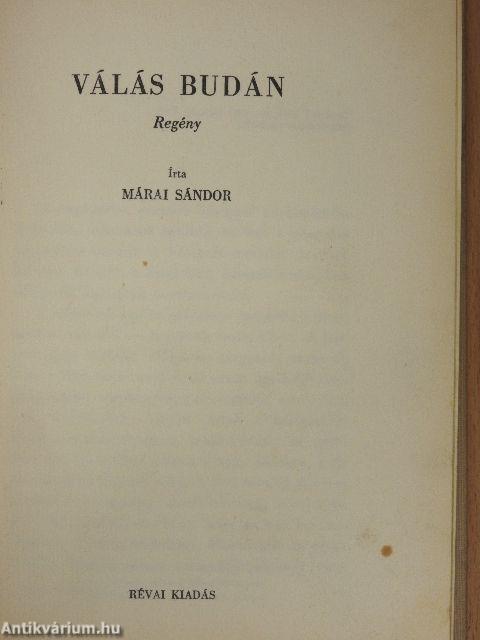 Válás Budán