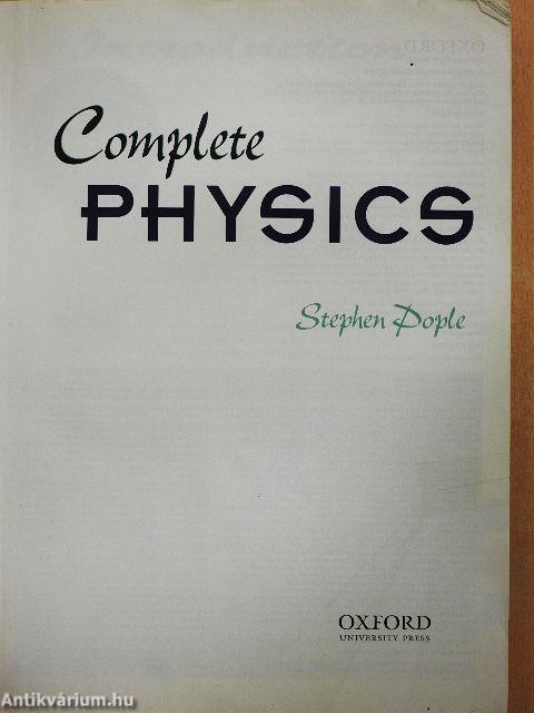 Complete Physics