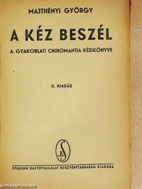 A kéz beszél