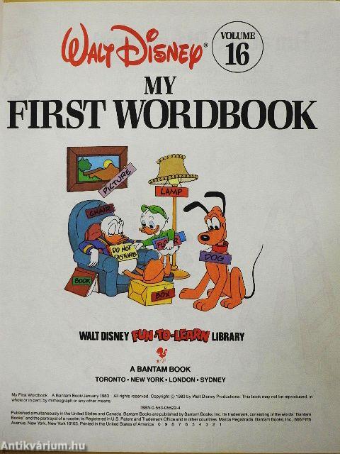 My First Wordbook