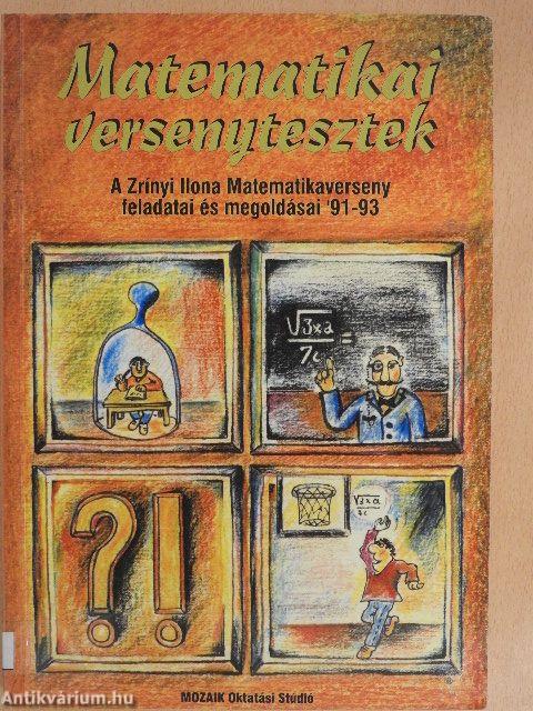Matematikai versenytesztek '91-93