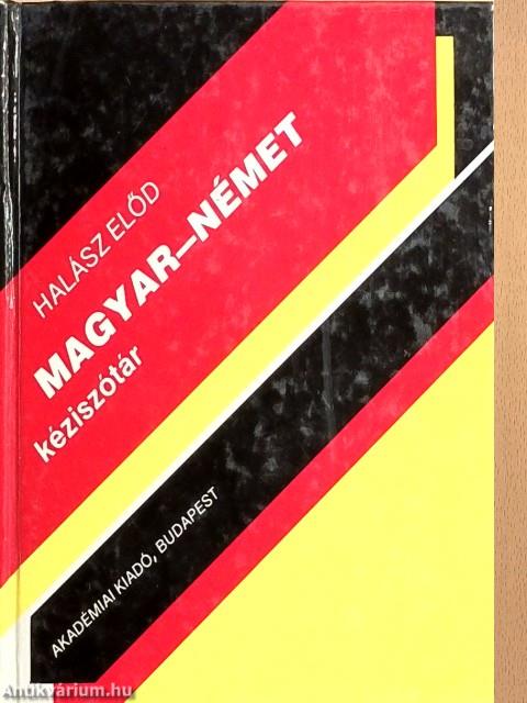 Magyar-német kéziszótár