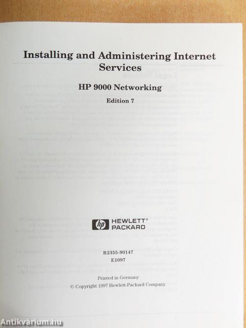 Installing and Administering Internet Services