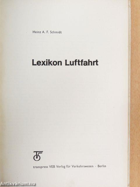 Lexikon Luftfahrt