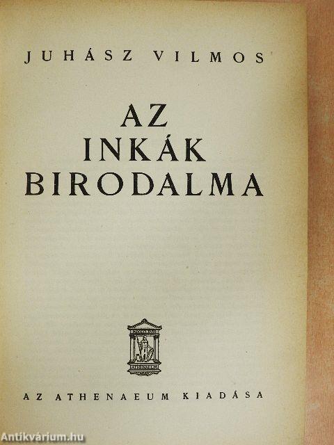 Az inkák birodalma