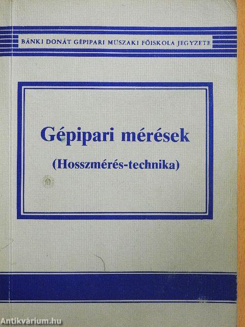 Gépipari mérések