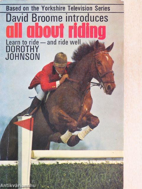 All About Riding