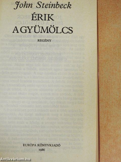 Érik a gyümölcs