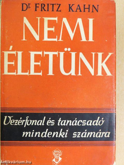 Nemi életünk