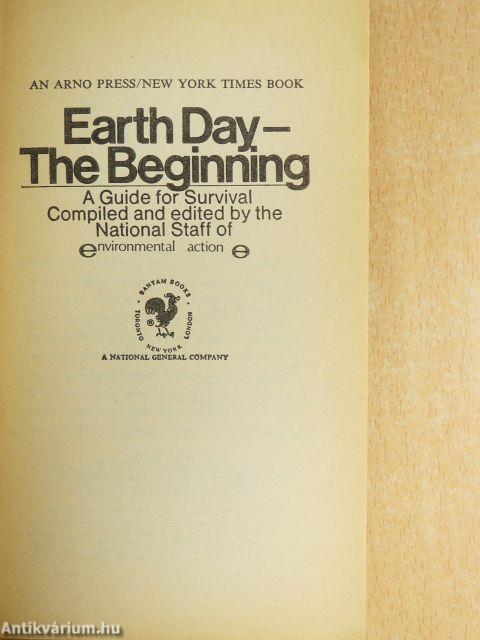 Earth Day - The Beginning