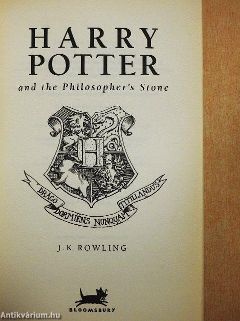 Harry Potter and the Philosopher's Stone