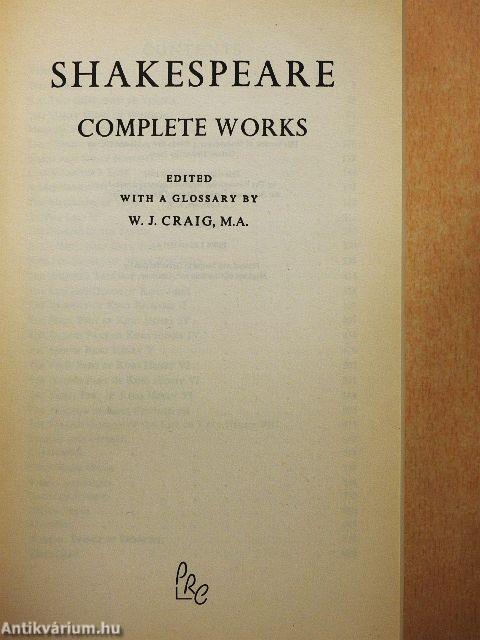 Shakespeare Complete Works