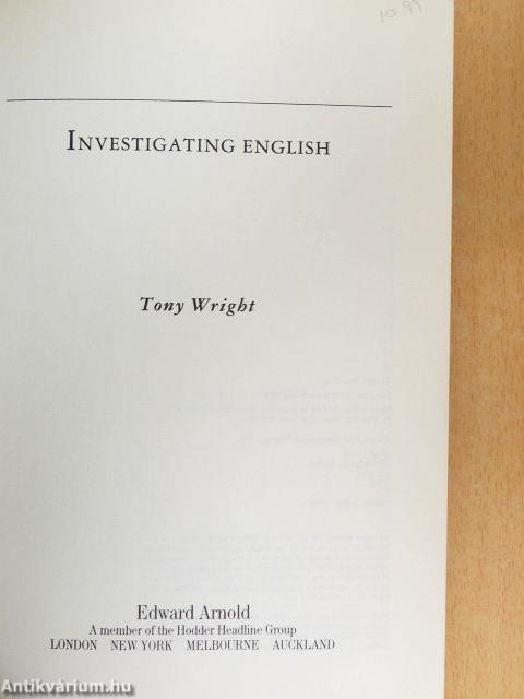 Investigating English