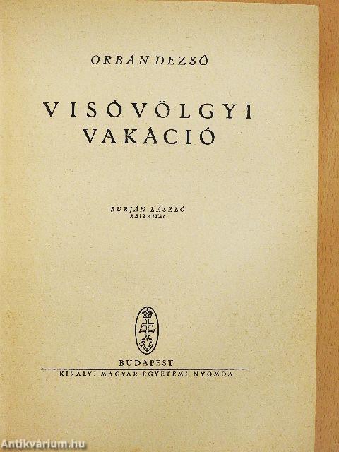 Visóvölgyi vakáció