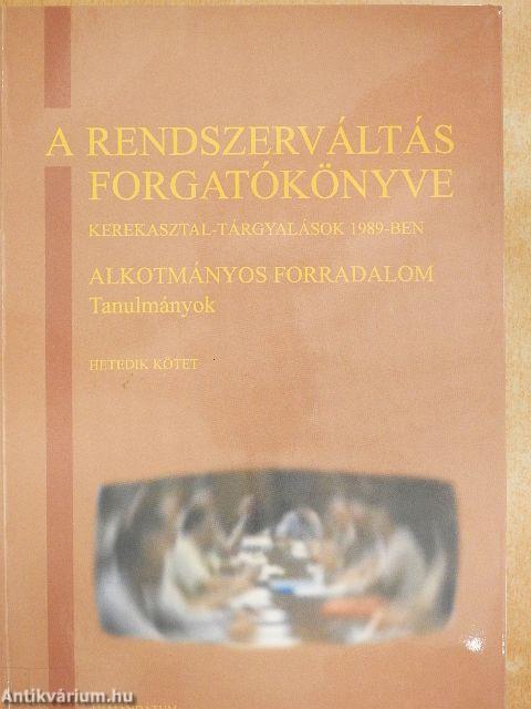 A rendszerváltás forgatókönyve 7.