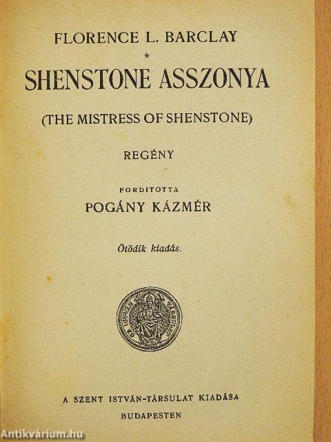 Shenstone asszonya