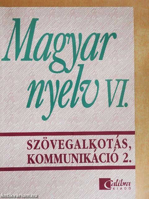Magyar nyelv VI.