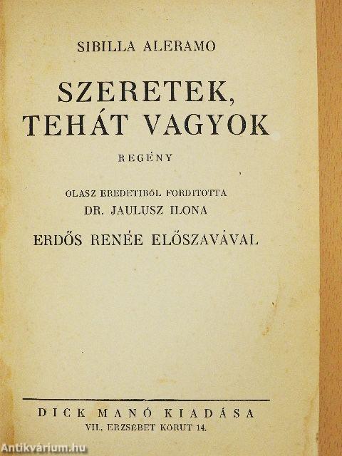 Szeretek, tehát vagyok