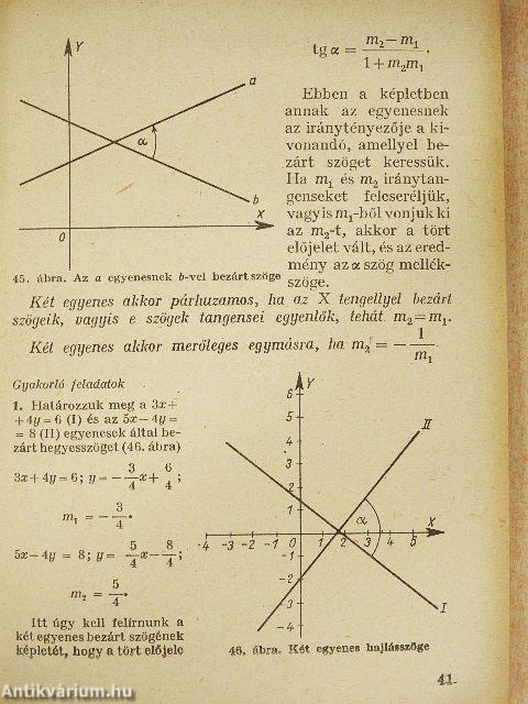 Geometria II.