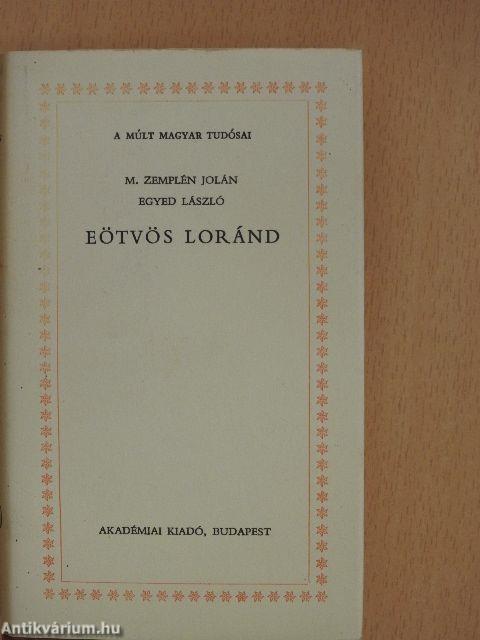 Eötvös Loránd