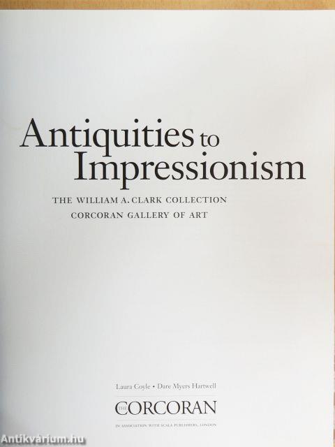 Antiquities to Impressionism