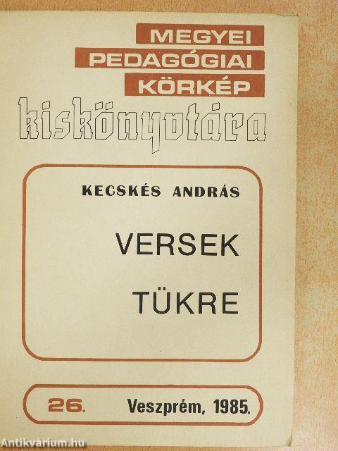 Versek tükre