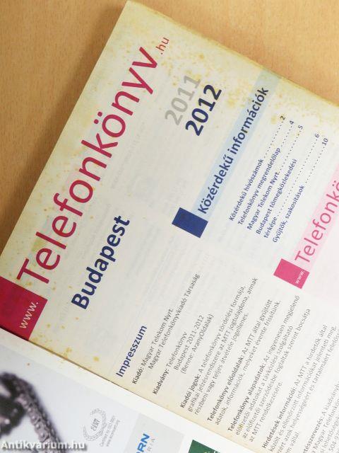Telefonkönyv - Budapest 2011-2012