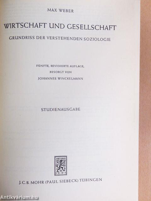 Wirtschaft und Gesellschaft