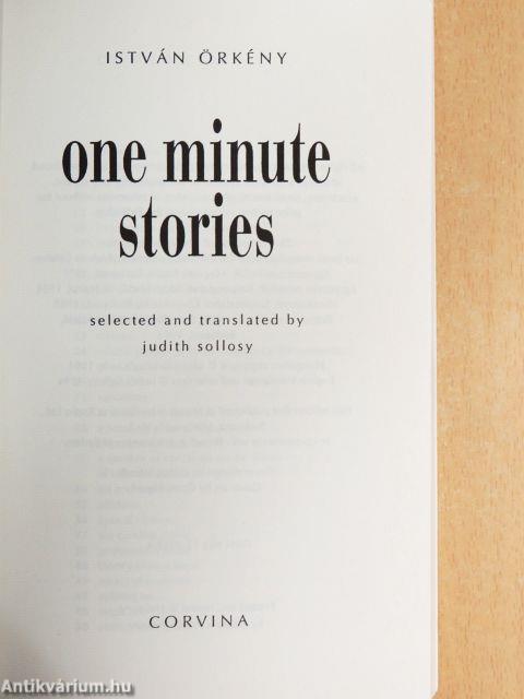 One Minute Stories
