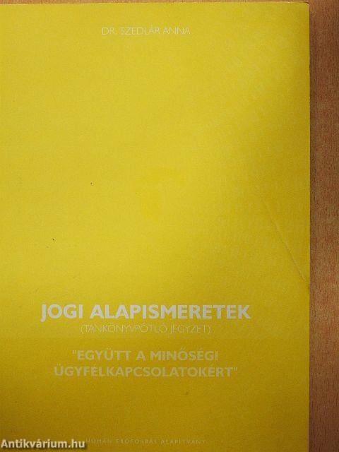 Jogi alapismeretek