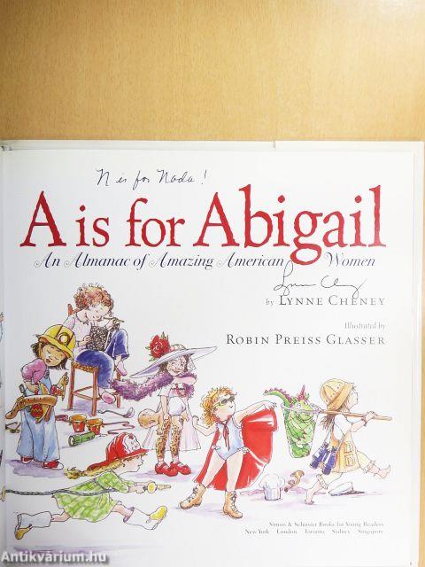 A is for Abigail