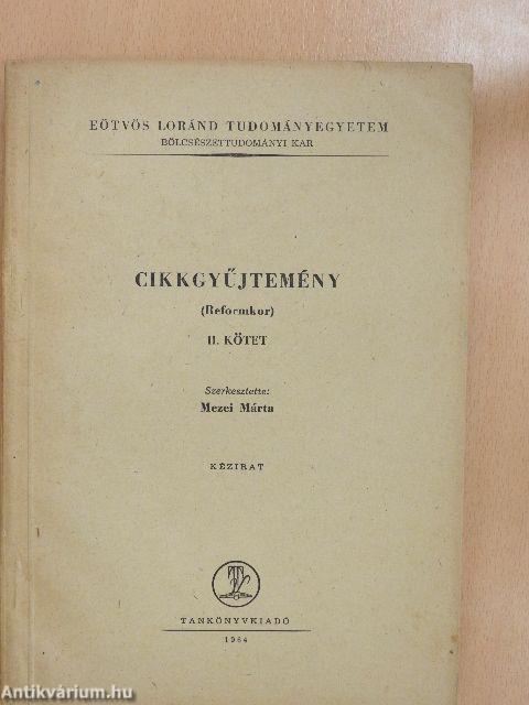 Cikkgyűjtemény II.