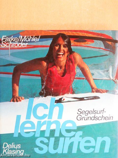 Ich lerne surfen
