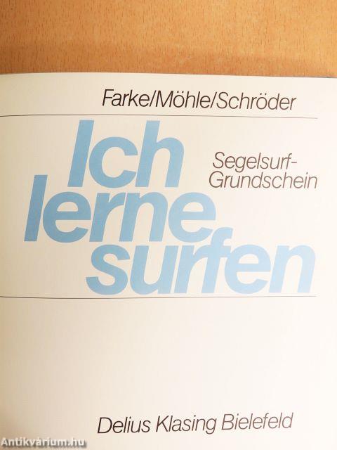 Ich lerne surfen