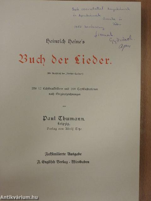 Buch der Lieder