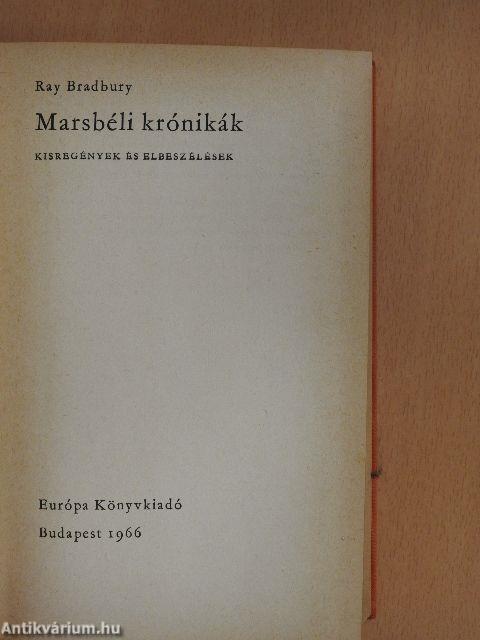 Marsbéli krónikák